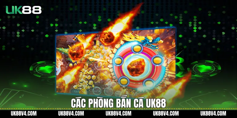 Bắn Cá Nhân Ngư UK88 Với Kinh Nghiệm Chơi Hiệu Quả Các phòng bắn cá UK88